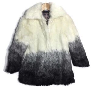 Le Chic faux fur ombré coat